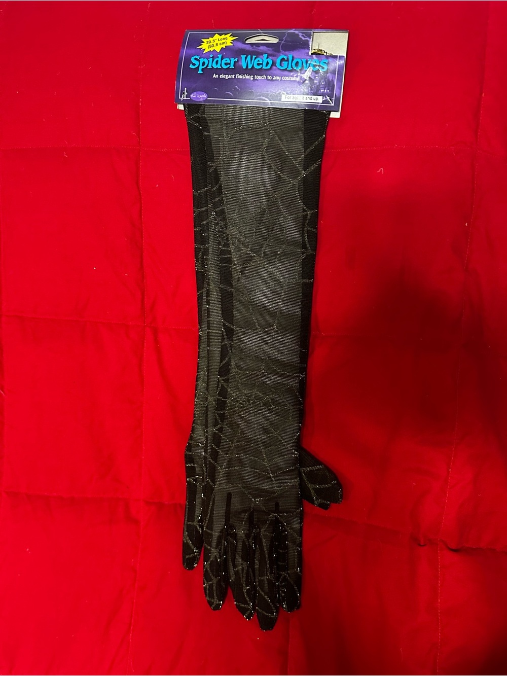 Fun World Woman’s Spider Web Gloves